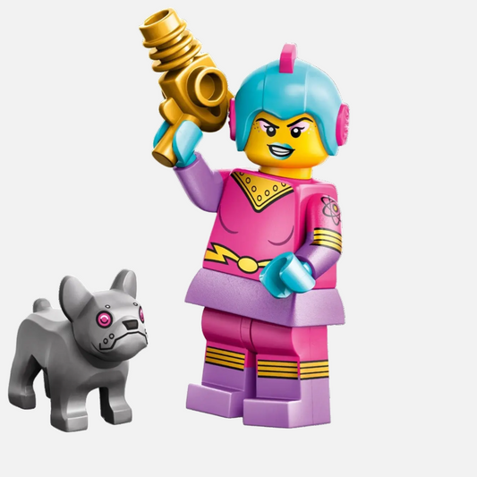 Retro Space Heroine - LEGO Minifigure (Series 26 Space)