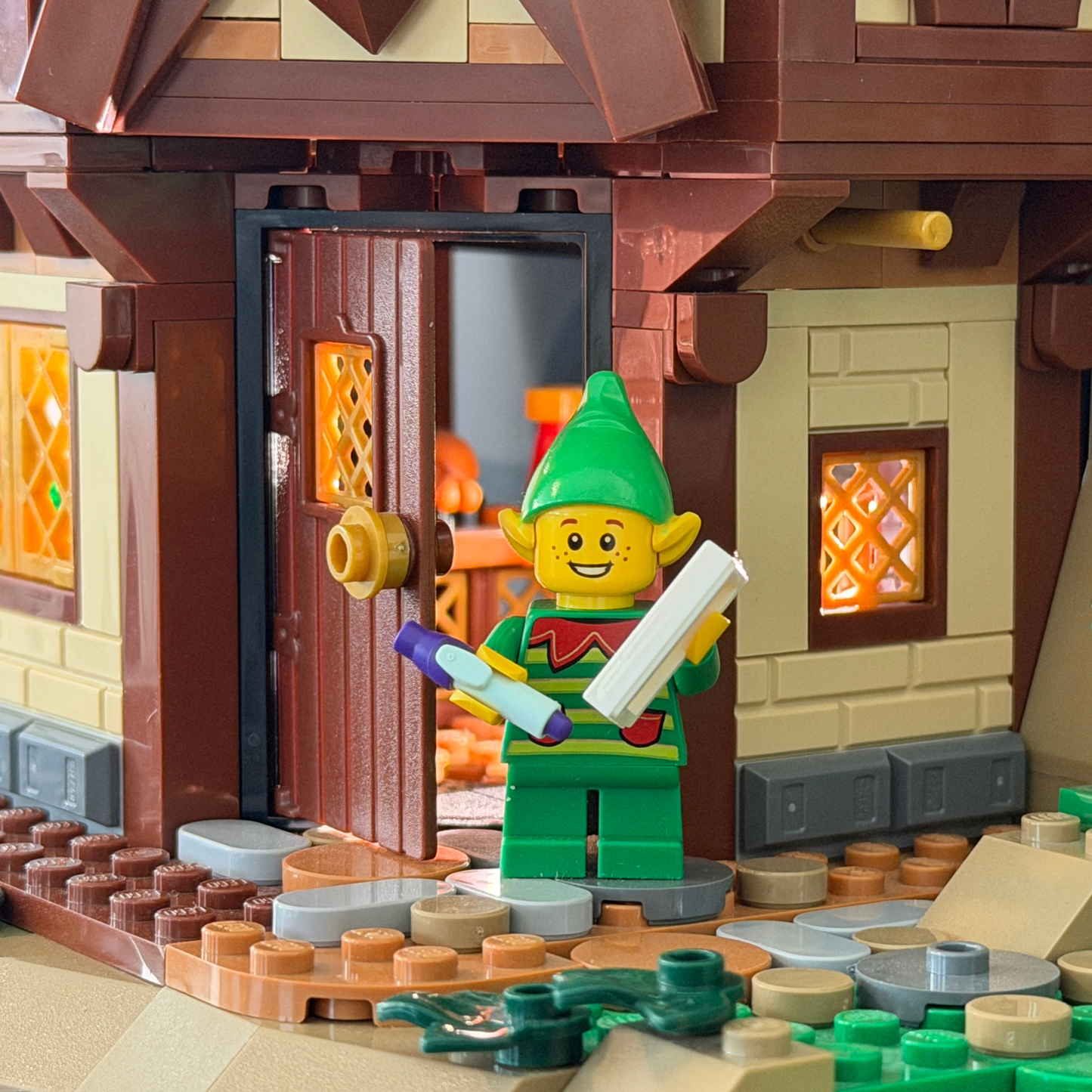 Elf on the Shelf Custom LEGO Minifigure