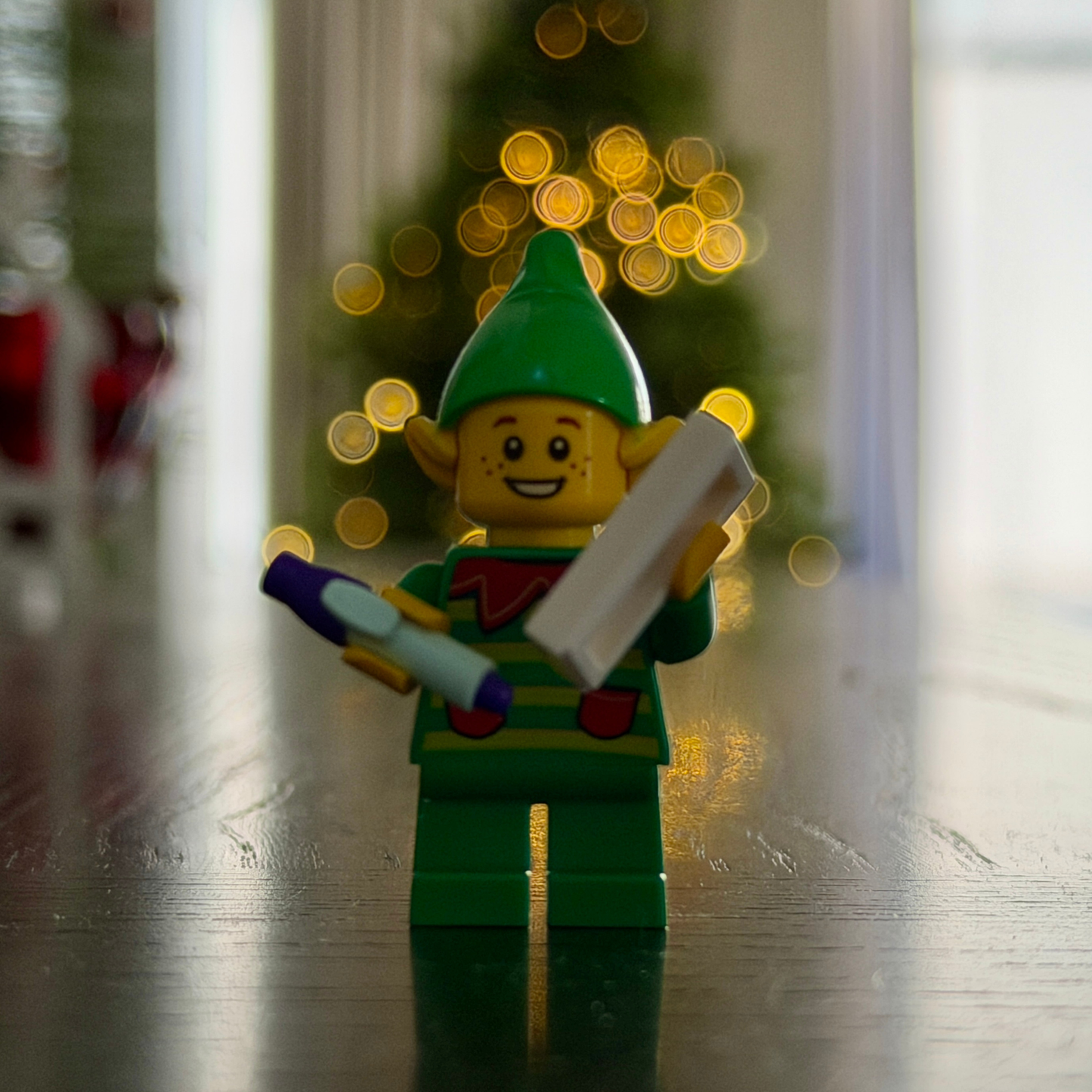 Elf on the Shelf Custom LEGO Minifigure
