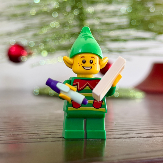 Elf on the Shelf Custom LEGO Minifigure