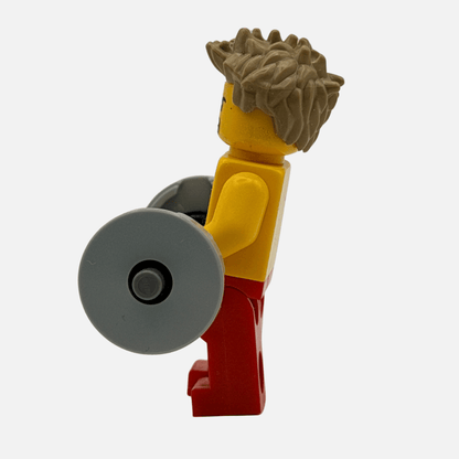 Weightlifter - Custom LEGO Minifigure - Barbell Gymbro
