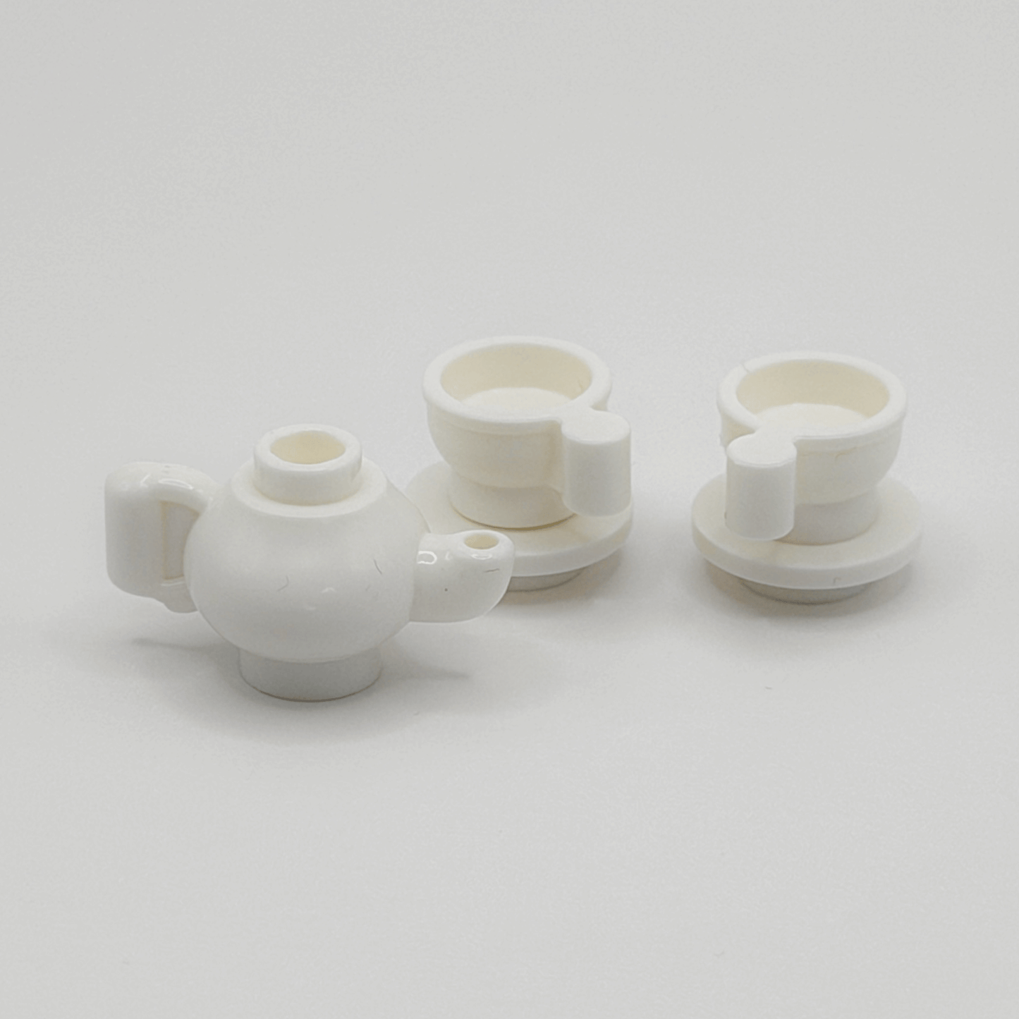 LEGO Tea Set with Teapot, Cups & Saucers
