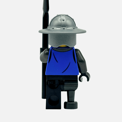 Black Falcons Spearguard - Custom LEGO Castle Minifigure