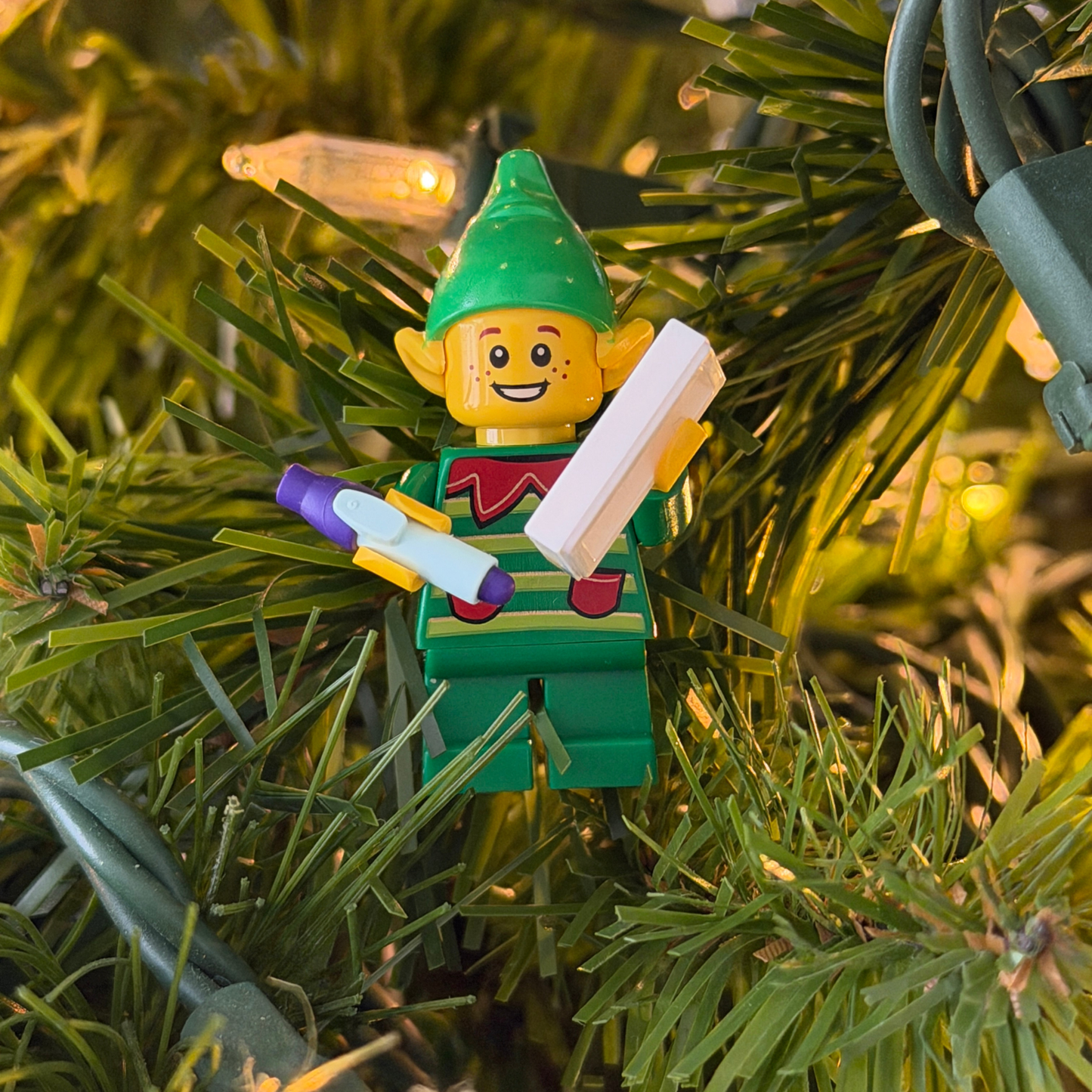 Elf on the Shelf Custom LEGO Minifigure