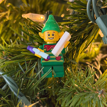 Elf on the Shelf Custom LEGO Minifigure