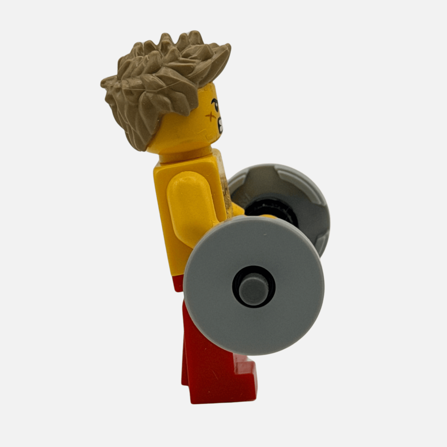 Weightlifter - Custom LEGO Minifigure - Barbell Gymbro