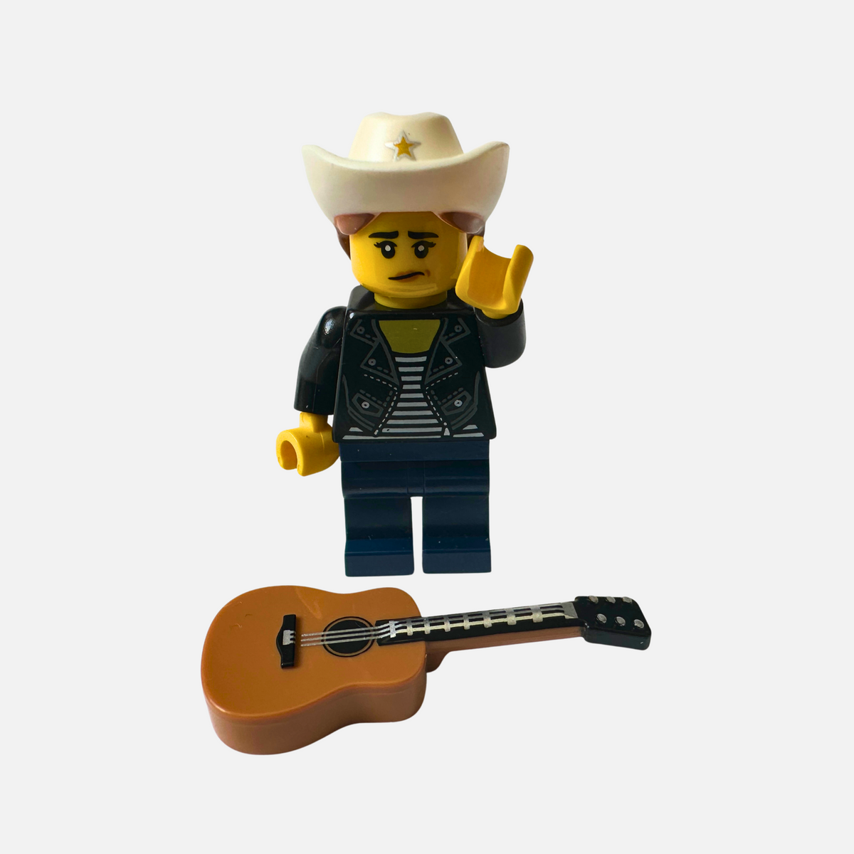 Lego Figure Rocker Country Rocker - LEGO Minifigure – Miniverse Figs