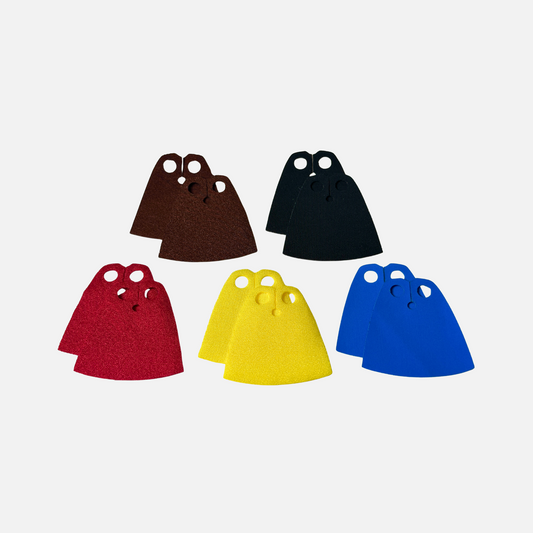 10x Custom Minifigure Cape (Multiple Colors Available)