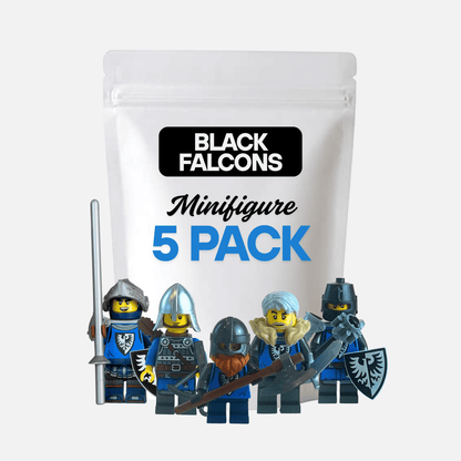 Black Falcons - Castle Mystery LEGO Minifigures - 5 Pack