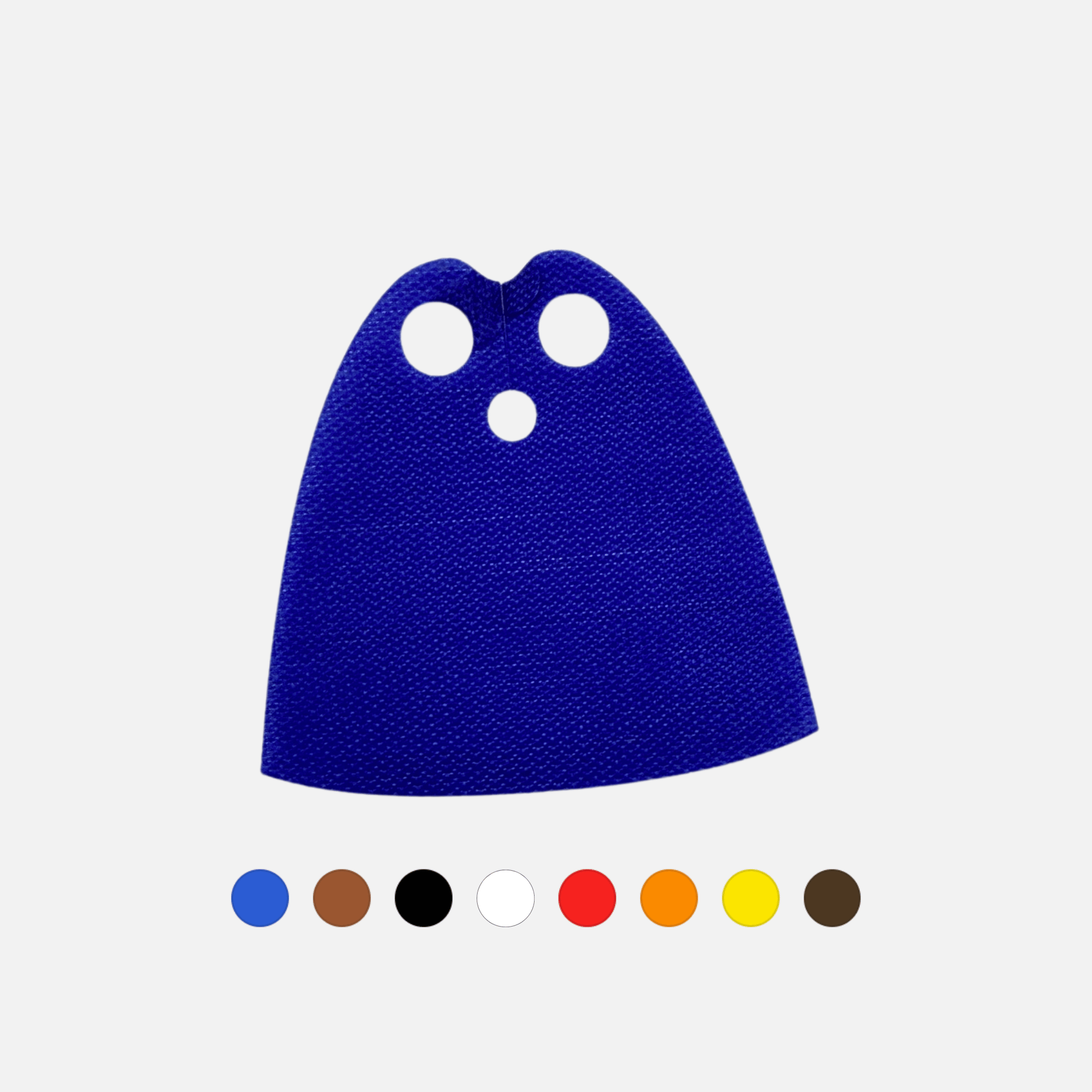 Single Minifigure Cape – Classic Capes, Multiple Colors – Miniverse Figs
