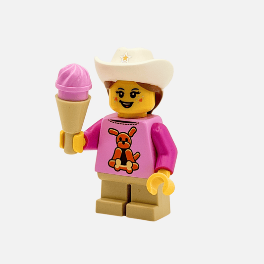 County Fair Girl - Custom LEGO Minifigure