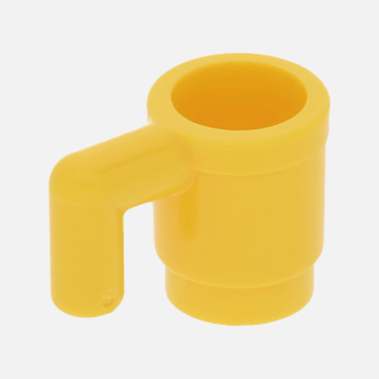 Cup – LEGO Minifigure Utensil (Yellow)