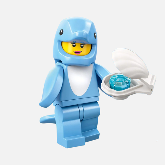 Dolphin Costume Fan - LEGO Minifigure Series 28 (71051)