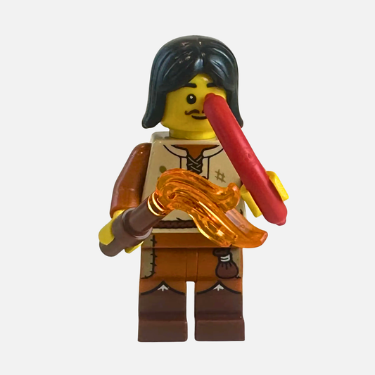 Glizzy Guy "Peasant" Custom LEGO Castle Minifigure