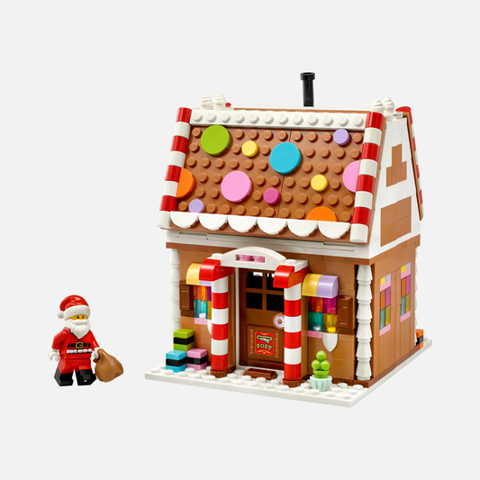 Festive Gingerbread House LEGO Set (40809)