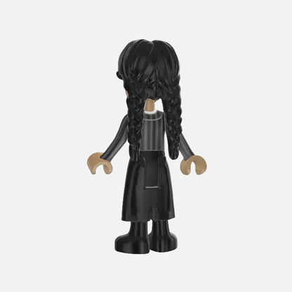 Wednesday Addams - LEGO Minifigure (Friends)