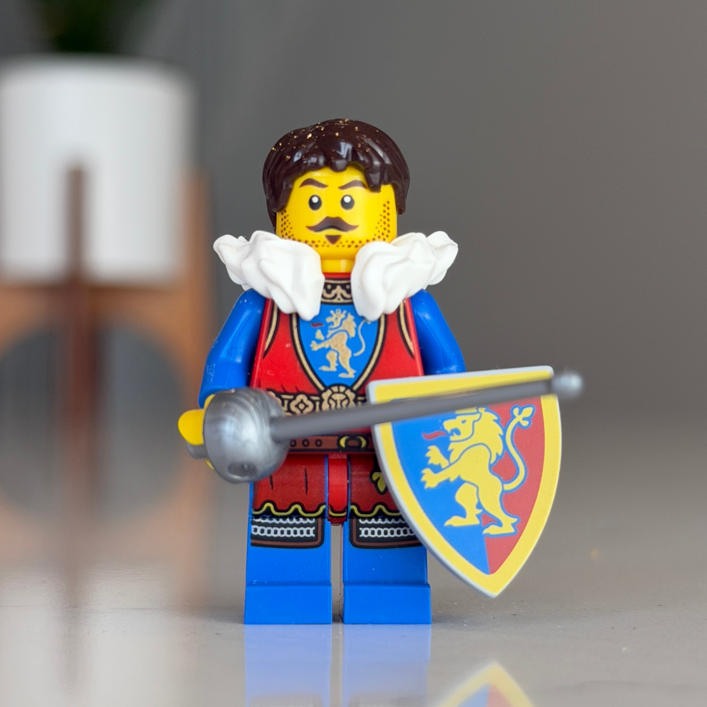 Lion Knights Prince - Custom LEGO Castle Minifigure