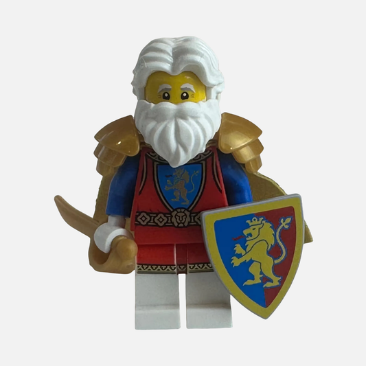 King "Lion Knight" Custom LEGO Castle Minifigure