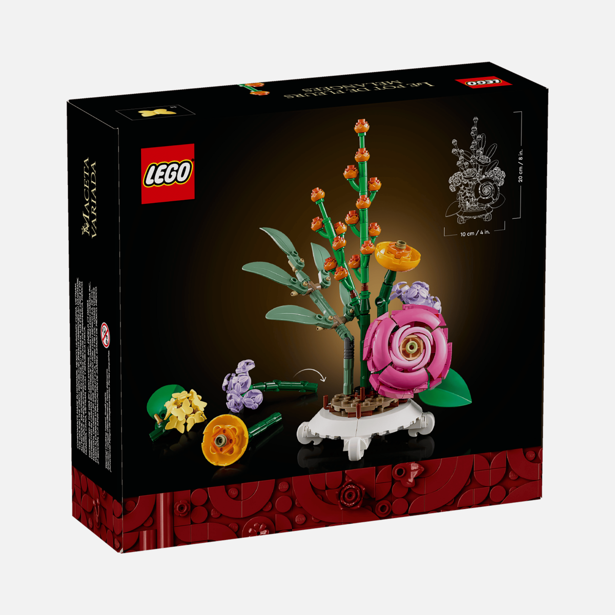 Mixed Flowerpot - LEGO Botanicals Set (40762)