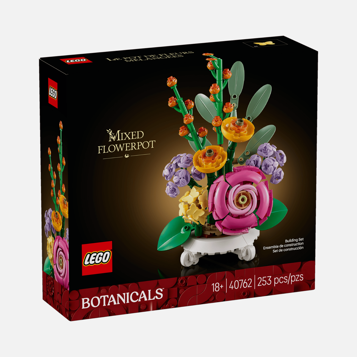 Mixed Flowerpot - LEGO Botanicals Set (40762)