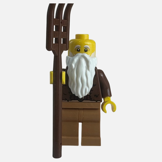 Village Elder "Peasant" Custom LEGO Castle Minifigure