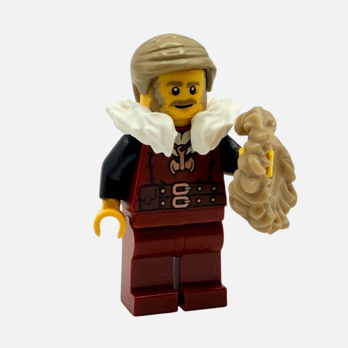 Peasant Fur Trader - Custom LEGO Castle Minifigure