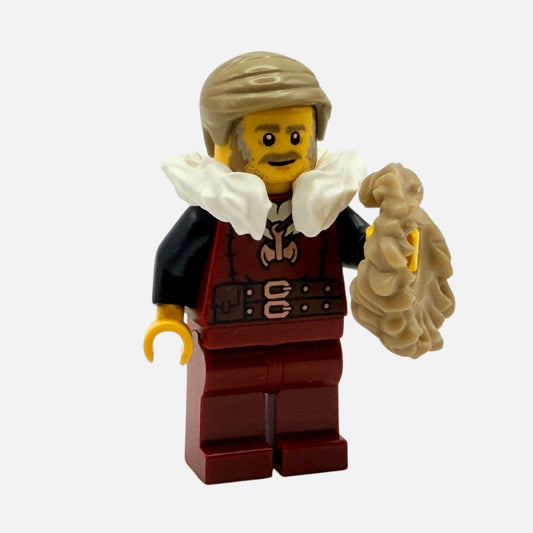 Peasant Fur Trader - Custom LEGO Castle Minifigure