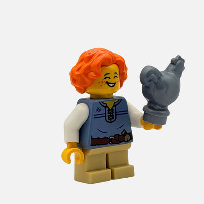 Peasant Girl - Custom LEGO Castle Minifigure