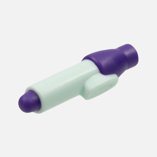 LEGO Minifigure Pen Light Aqua with Purple Tip and Cap