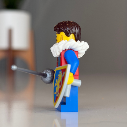 Lion Knights Prince - Custom LEGO Castle Minifigure