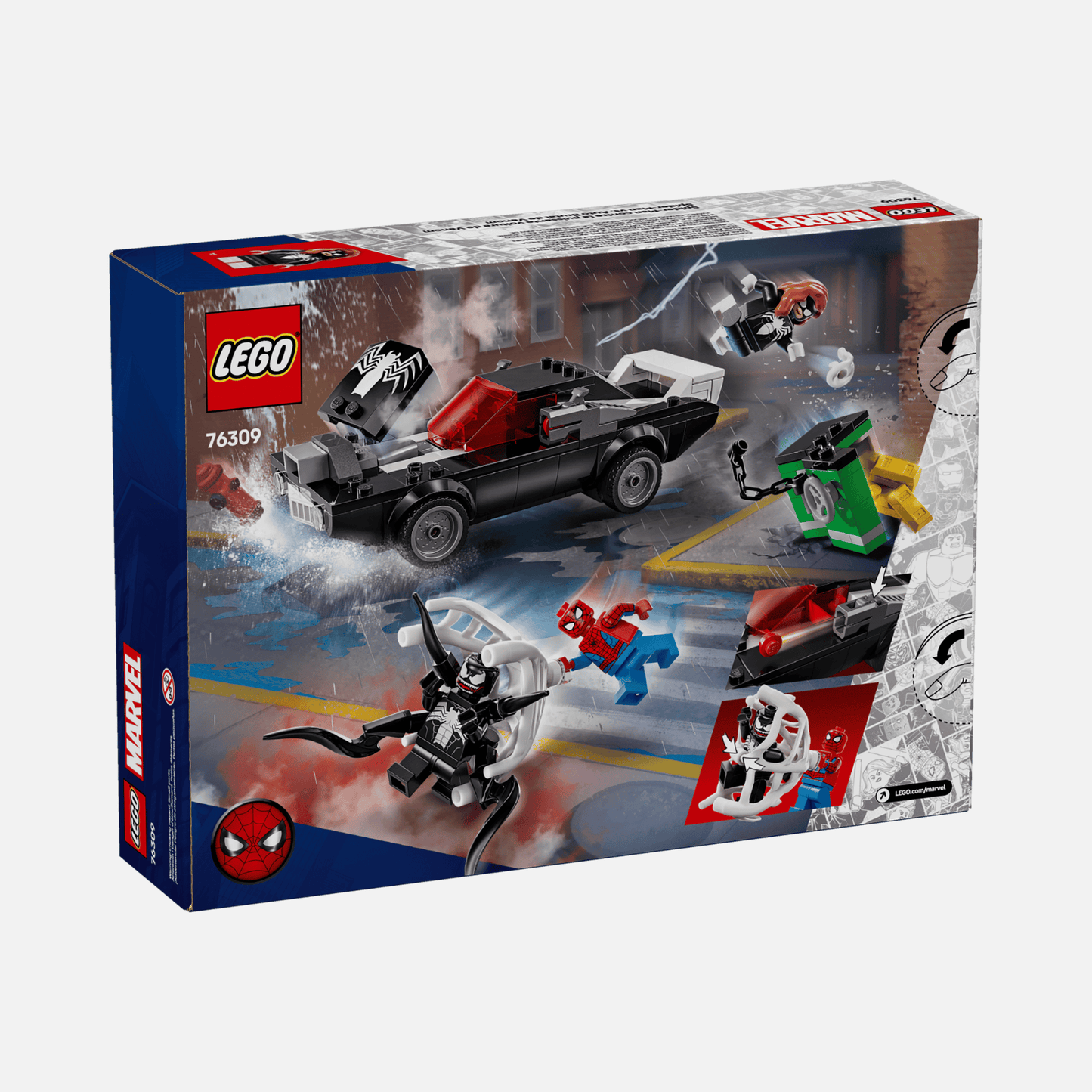 Spider-Man vs. Venom Muscle Car – LEGO Marvel Set (76309)