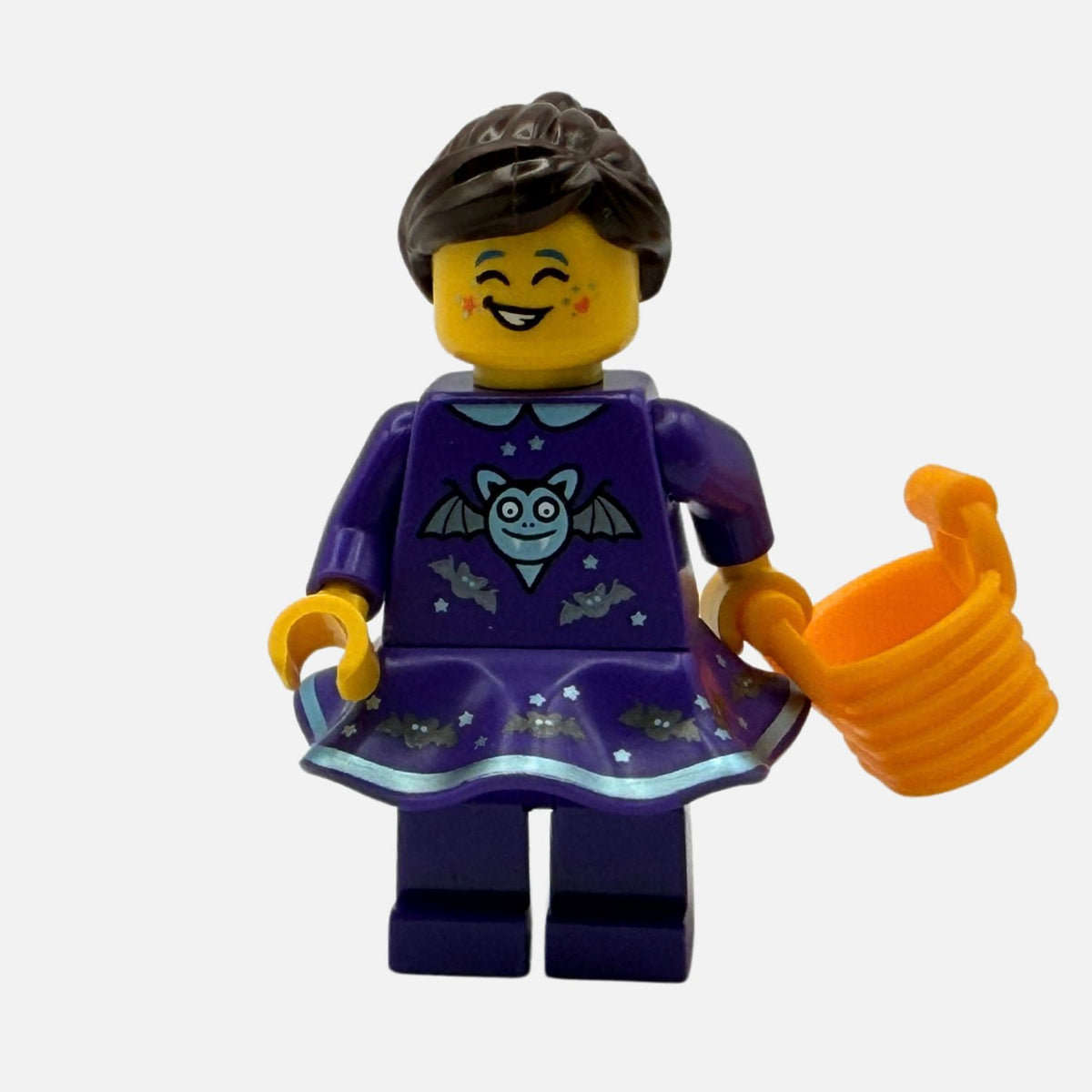 Trick or Treater Girl - Custom LEGO Halloween Minifigure