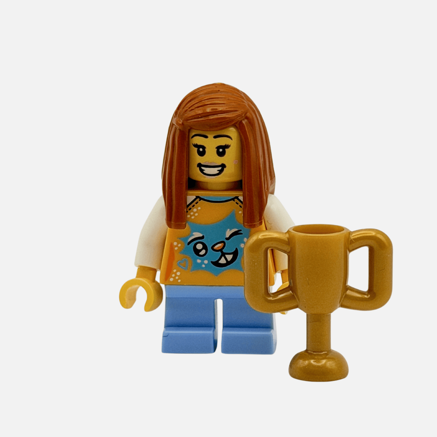 First Place Trophy Winner Girl – Custom LEGO Minifigure
