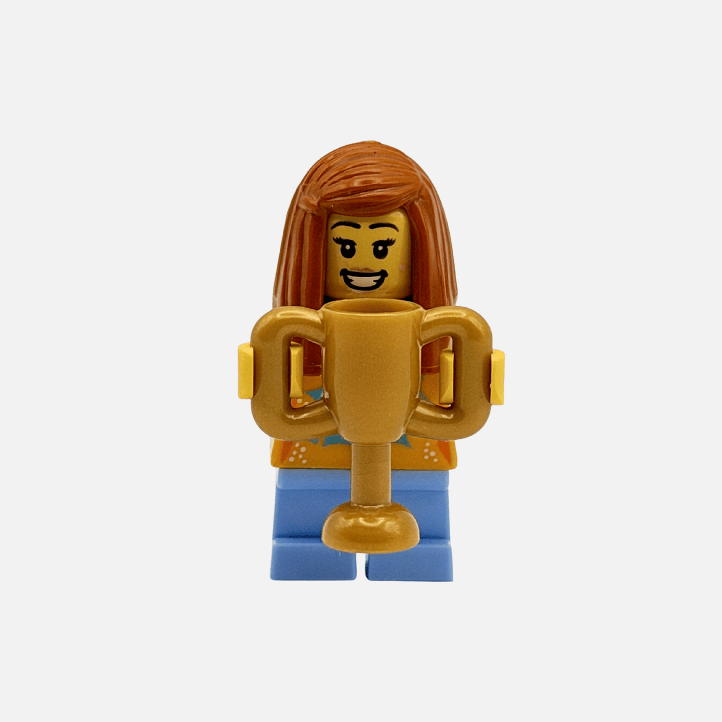 First Place Trophy Winner Girl – Custom LEGO Minifigure