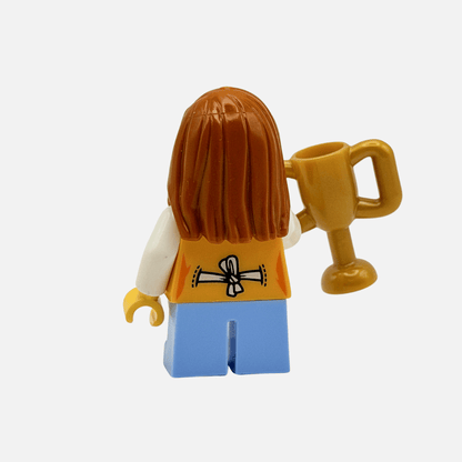First Place Trophy Winner Girl – Custom LEGO Minifigure